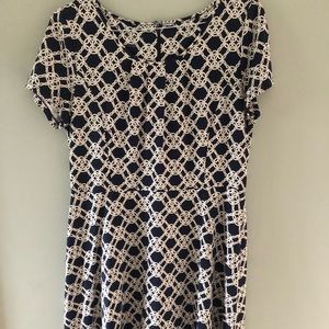 LIKE NEW Talbots Navy blue Dress